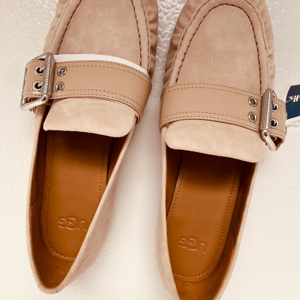 NEW UGG Suede Moccasins Loafers, Size 7.5
